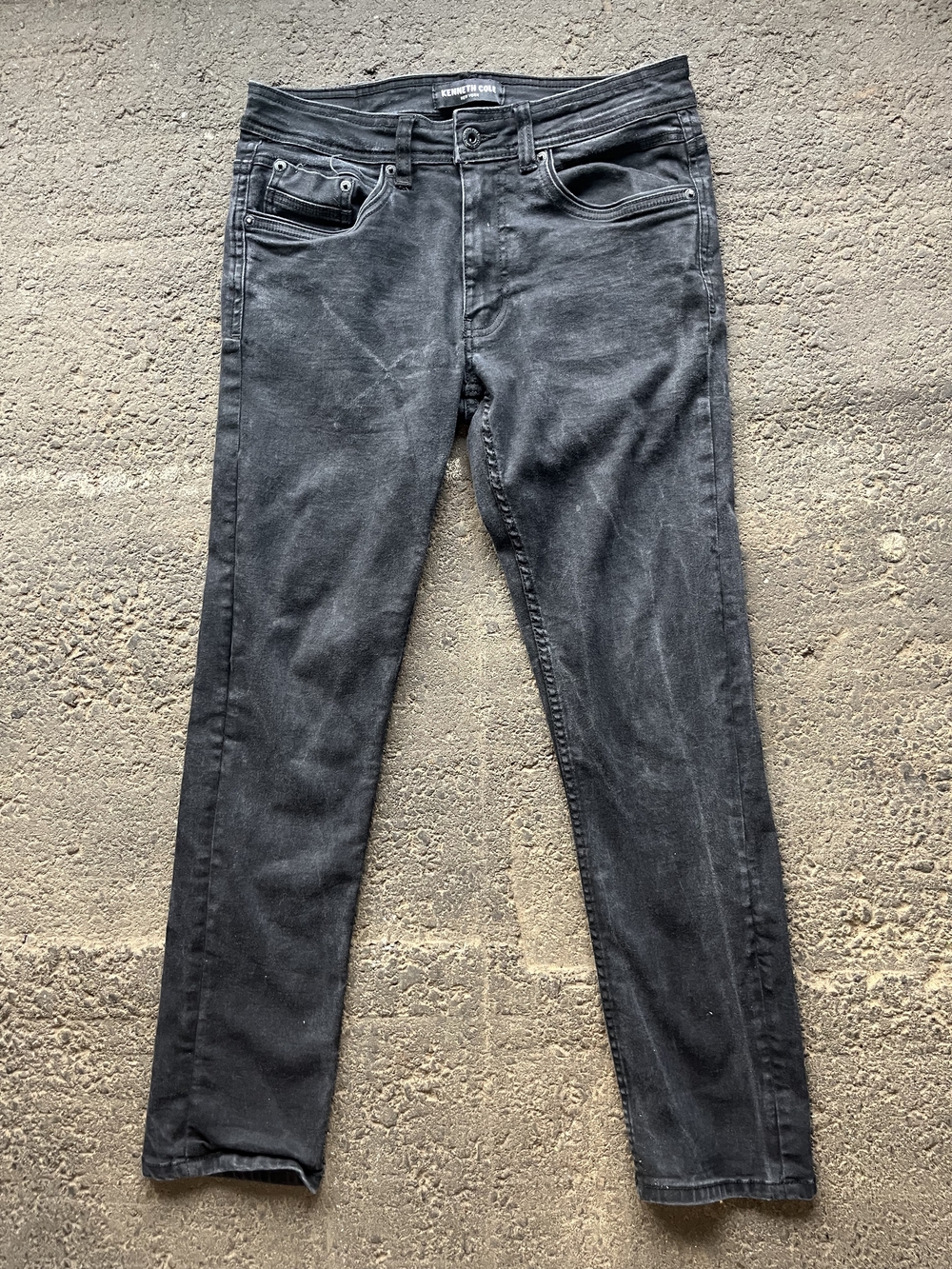 Kenneth Cole New York Black Slim fit jeans Size: 30x30